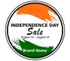 Independence day sale glass slide design3